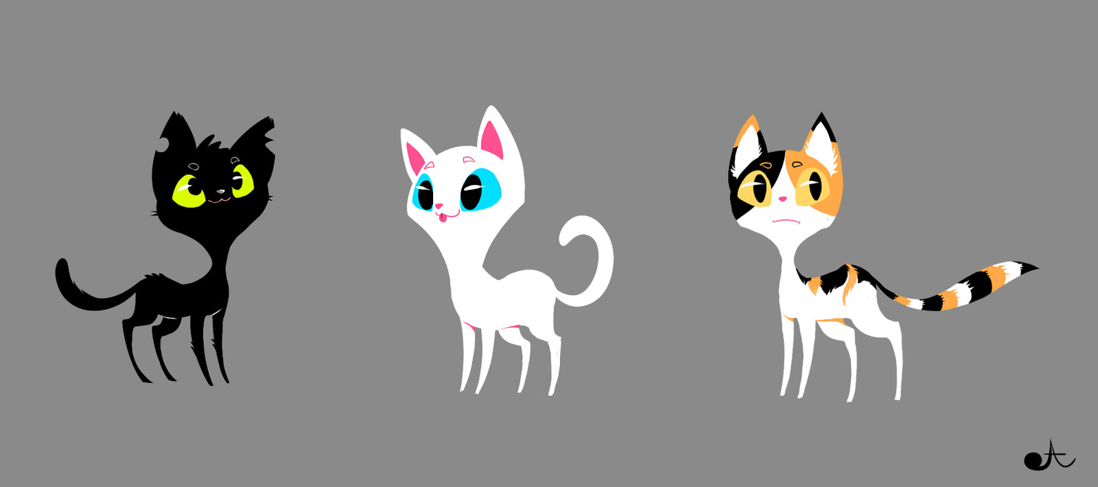 Cat Character Designs