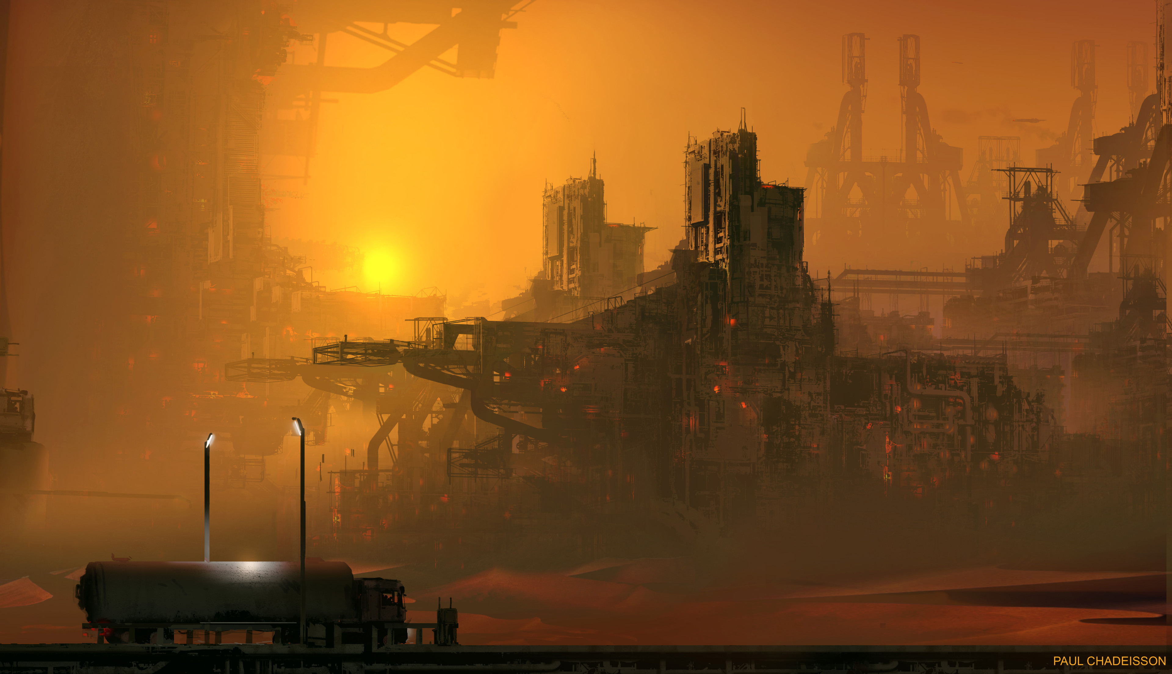 Artstation Blade Runner 49 Black Out 22 Paul Chadeisson