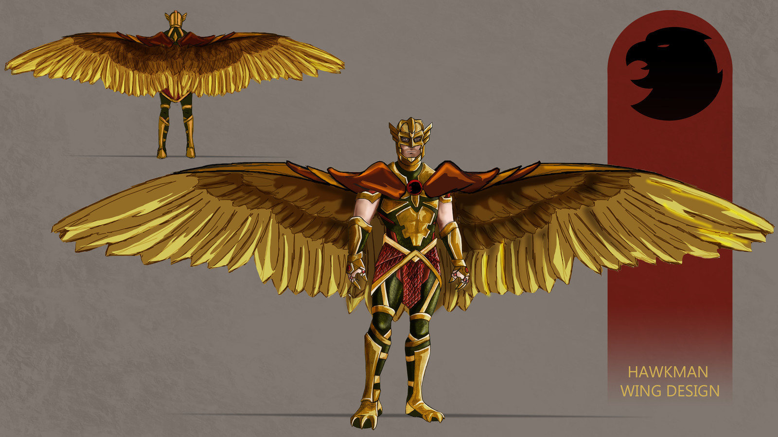 Final Hawkman Wingspread