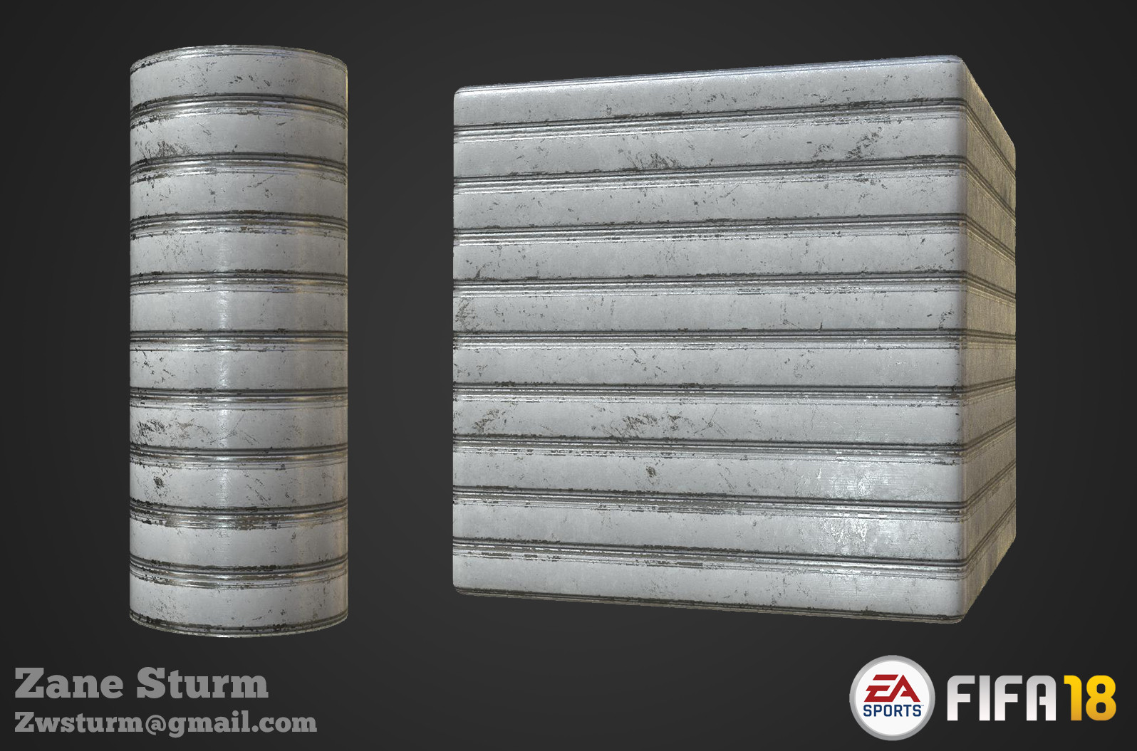 Tiling Rolldoor material, Substance Designer