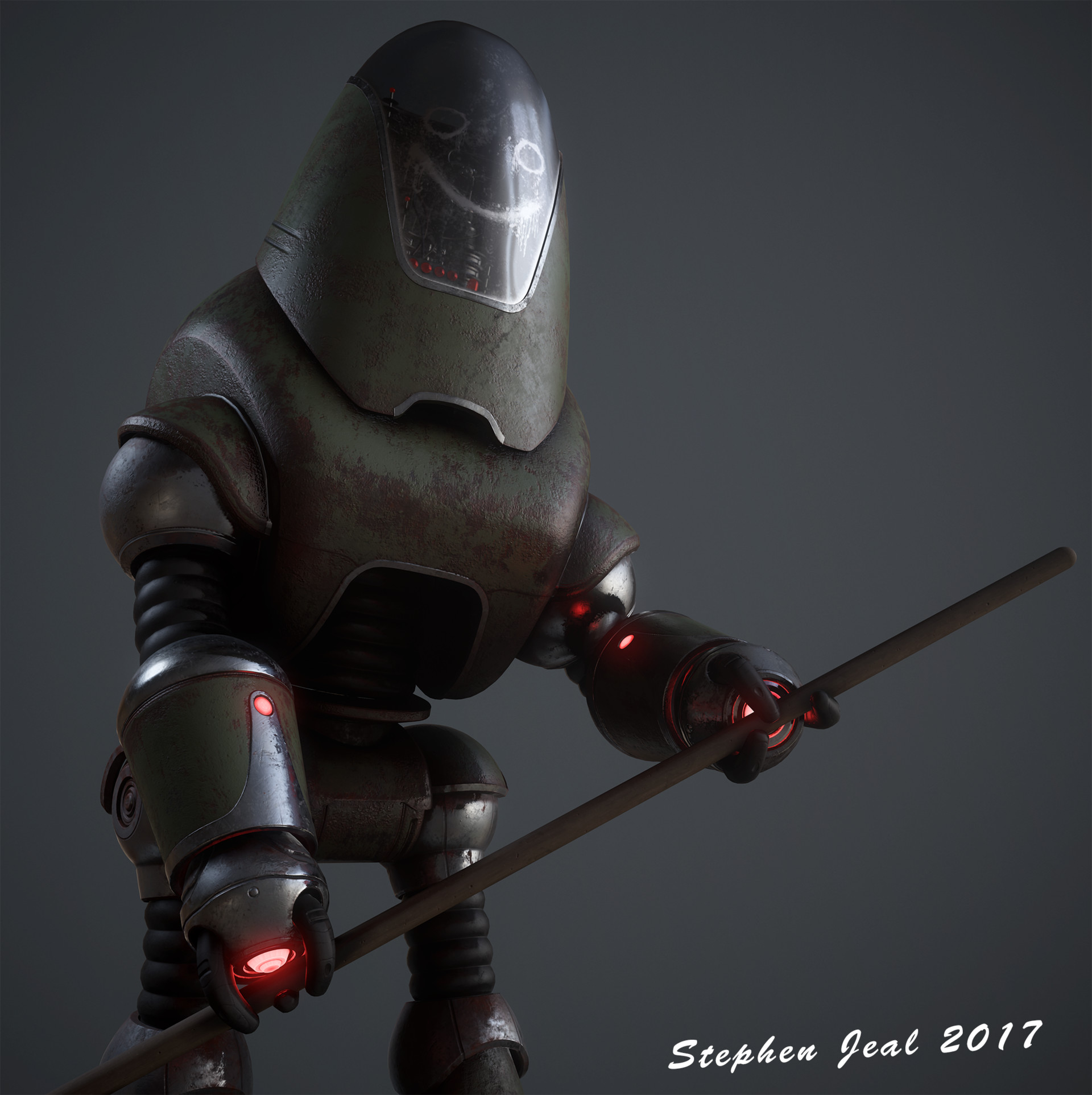 Fallout protectron on sale figure