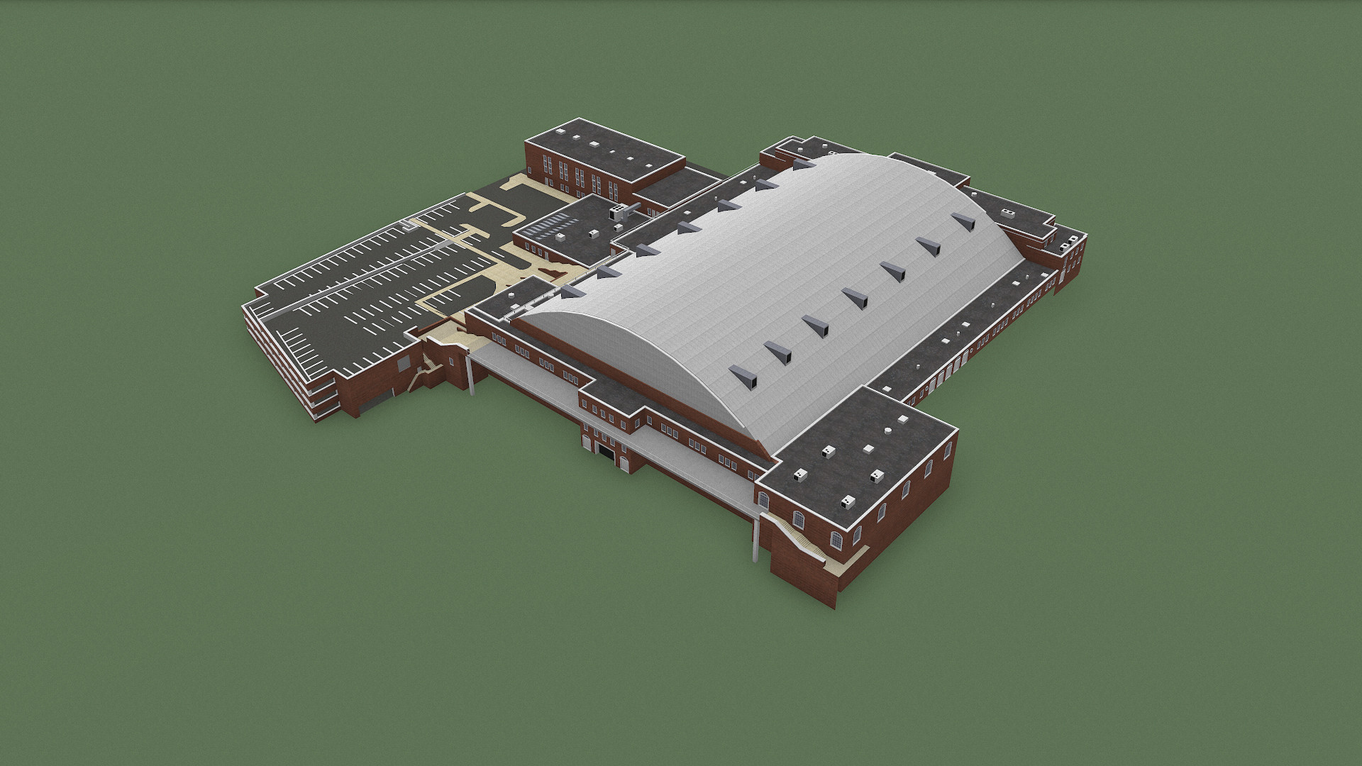SteelWolf Cole Student Activities Building & Union Lane Parking