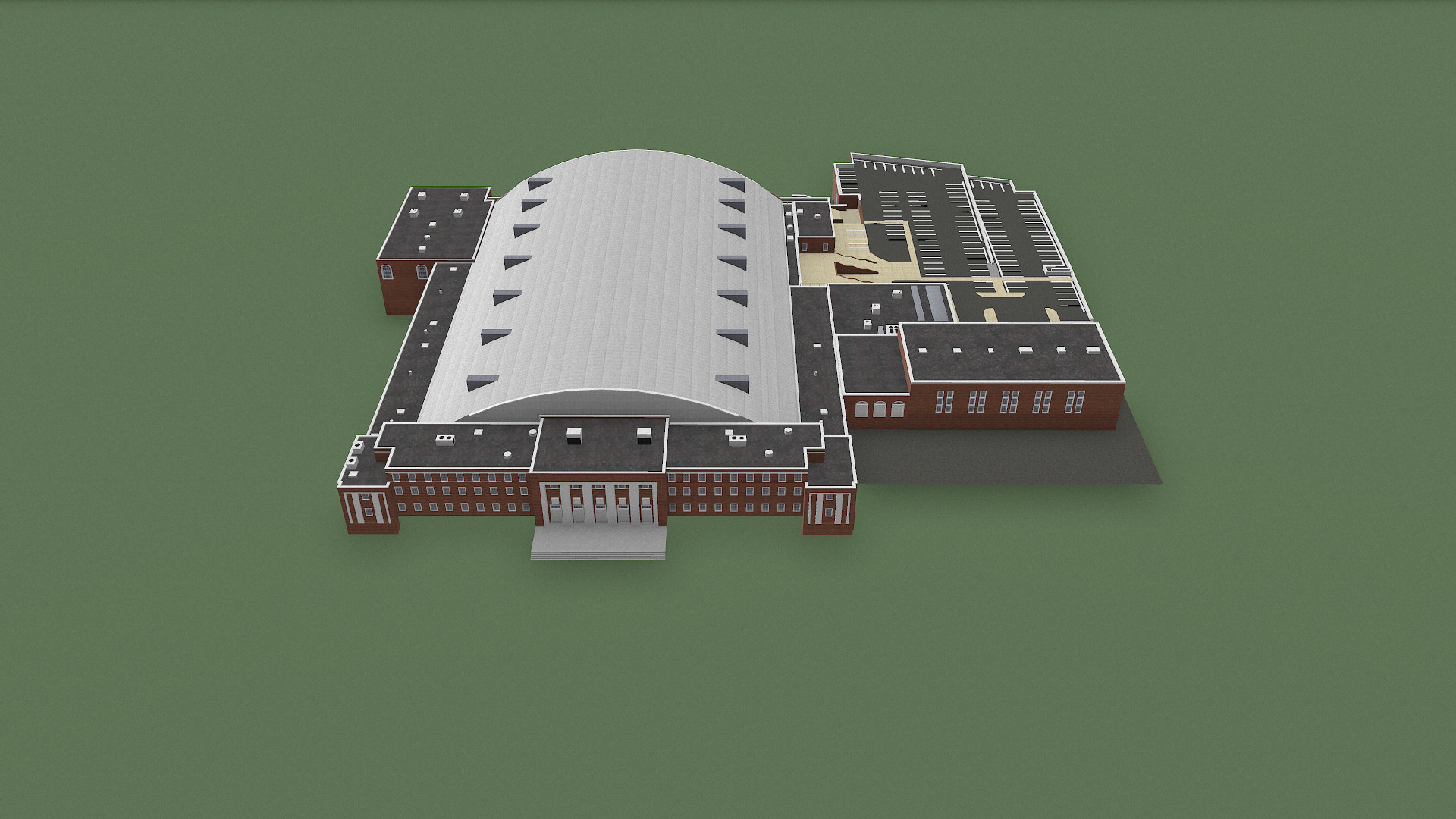 SteelWolf Cole Student Activities Building & Union Lane Parking