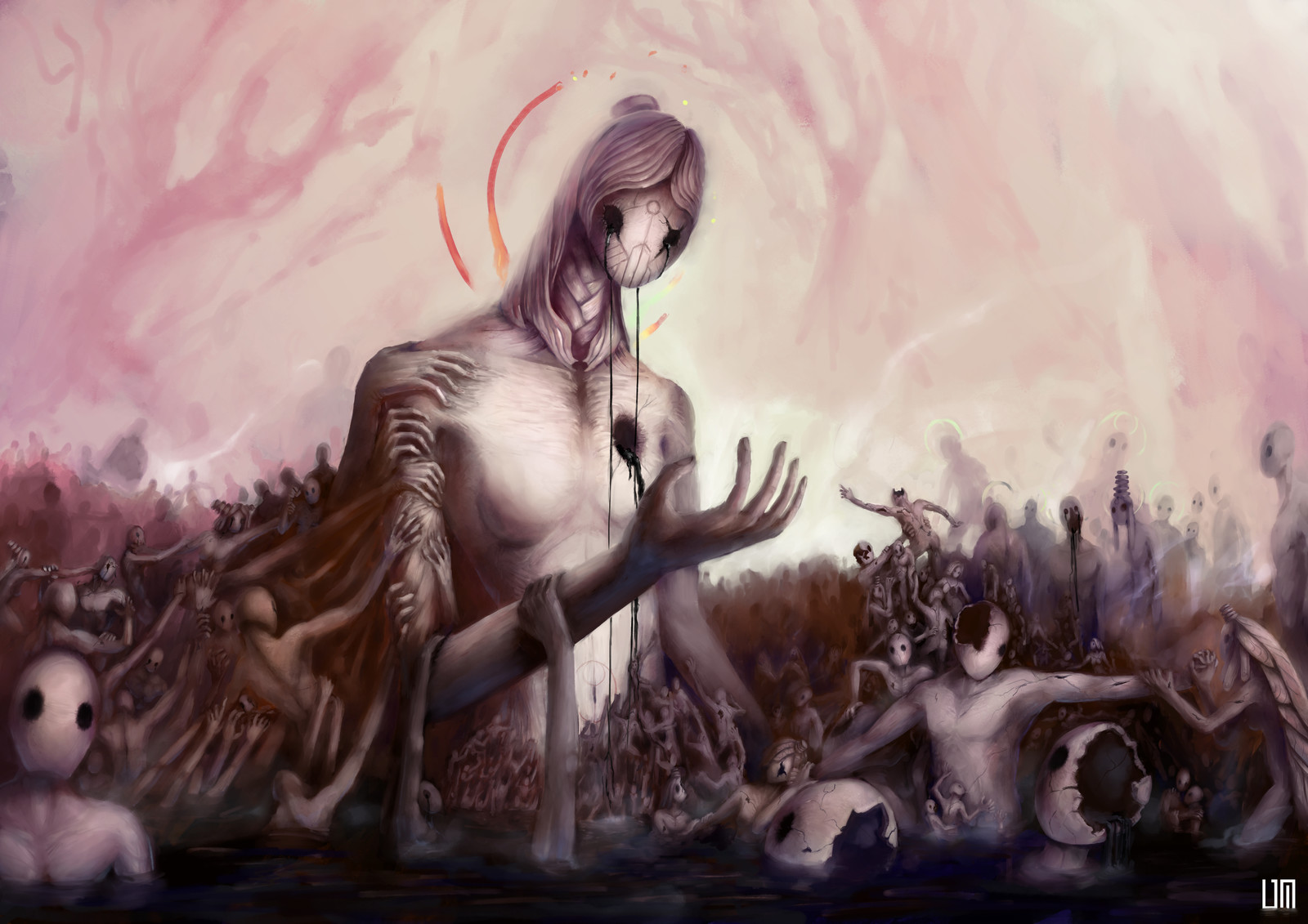Broken hands