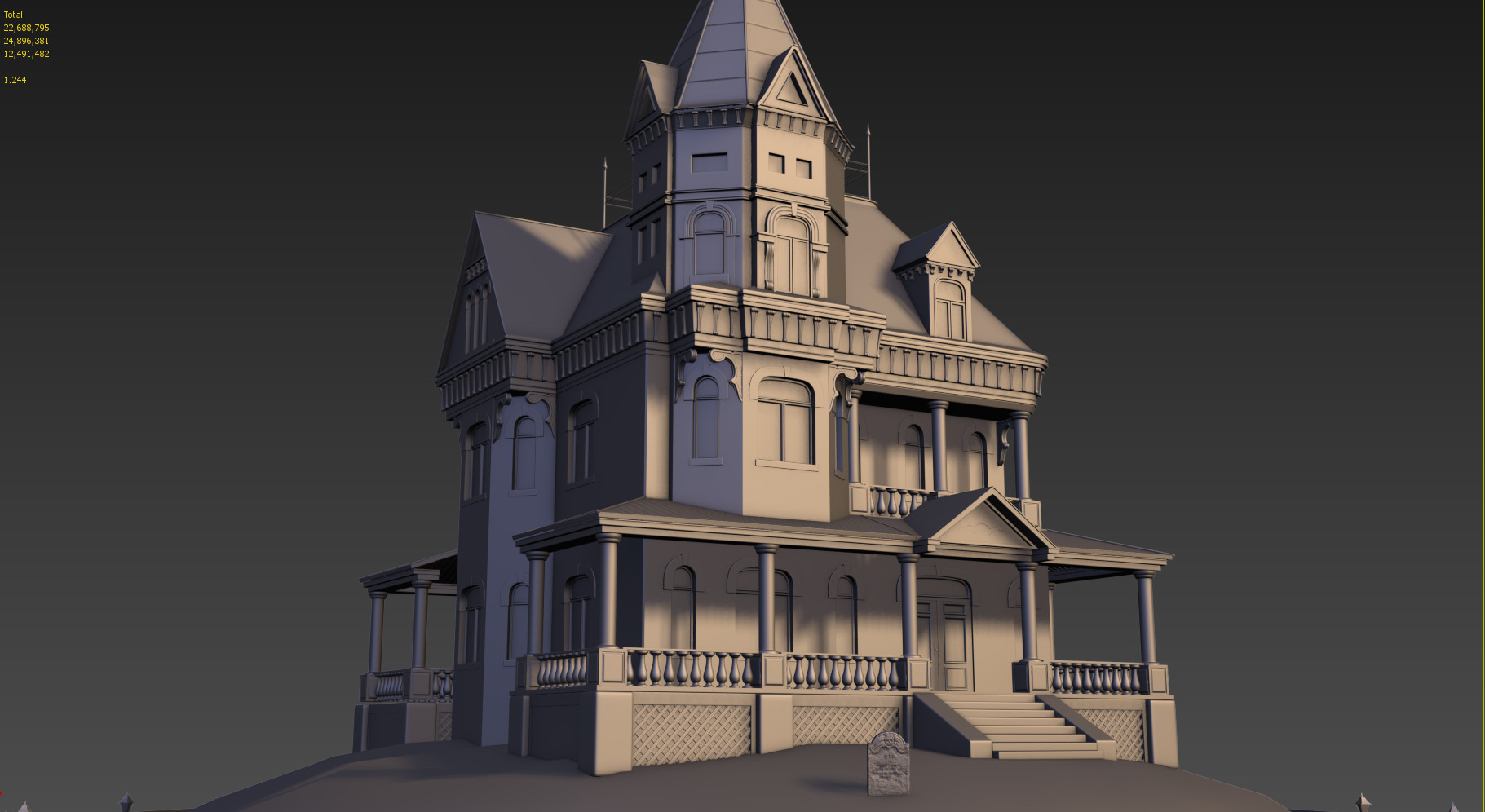 ArtStation Unity Haunted House Rollercoaster Tycoon World 2016