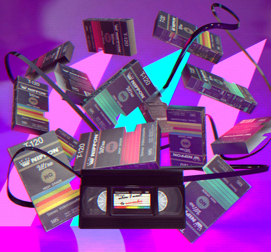 ArtStation - what a lovely time-VHS