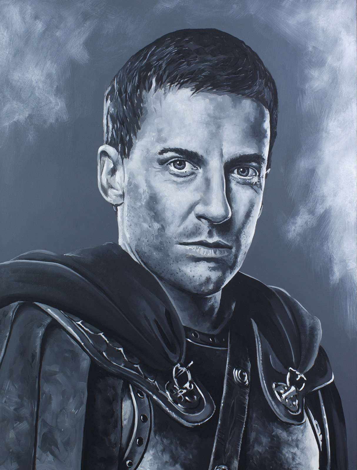 Claudius Glabber - Craig Parker
Spartacus Series - Acrylic on board. 16x20