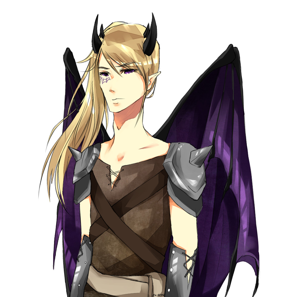 Artstation Digital Art Anime Style Wren Blanks