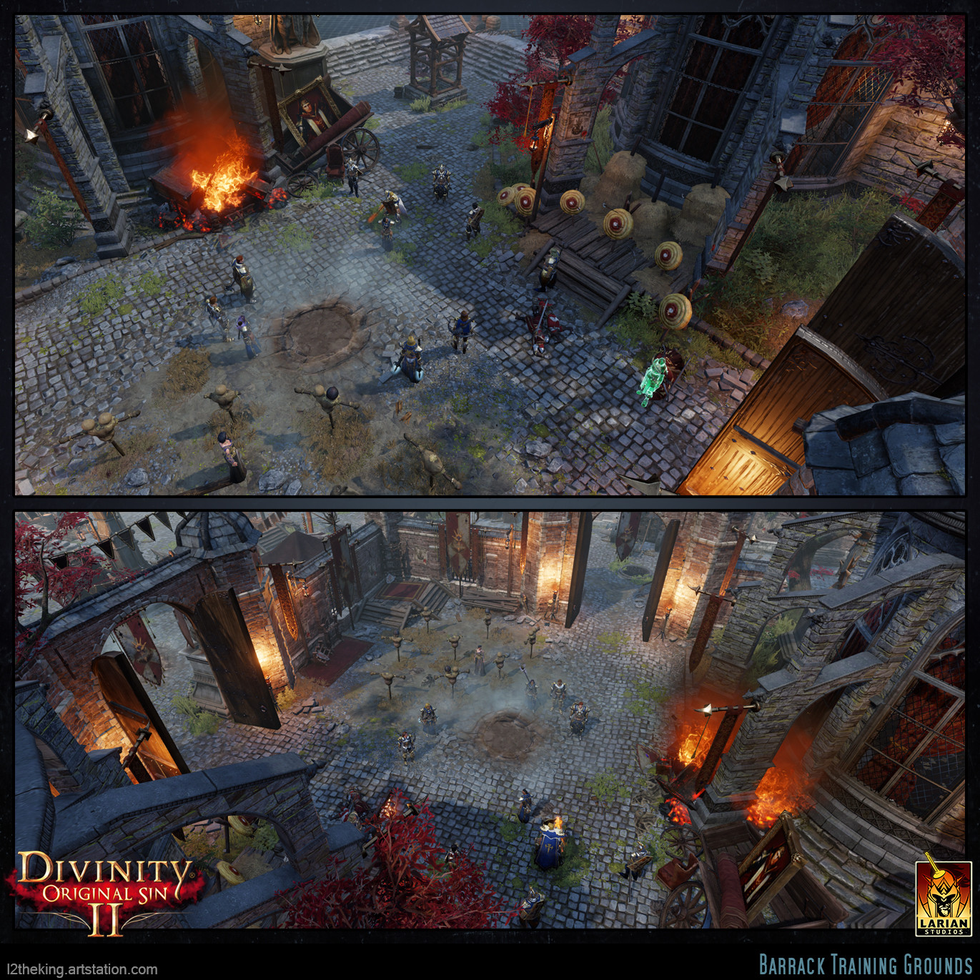 Olivier Boucher Divinity Original Sin 2 Environment Art Arx City