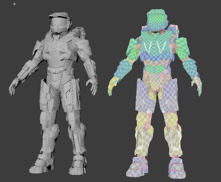 Artstation Halo Master Chief Model Tarsha Schaller