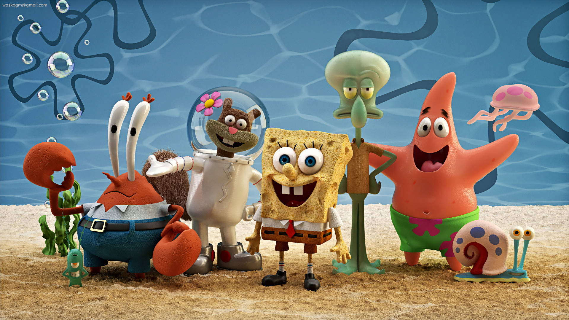 ArtStation - Spongebob Squarepants characters