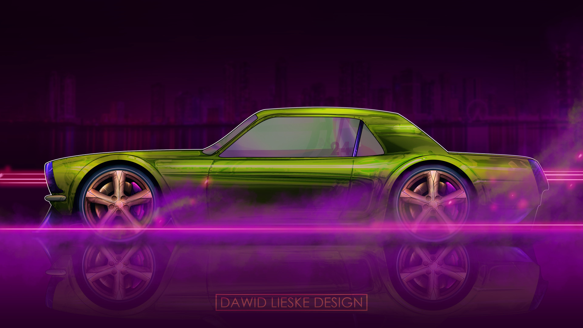 Ford Mustang РЅРµРѕРЅ