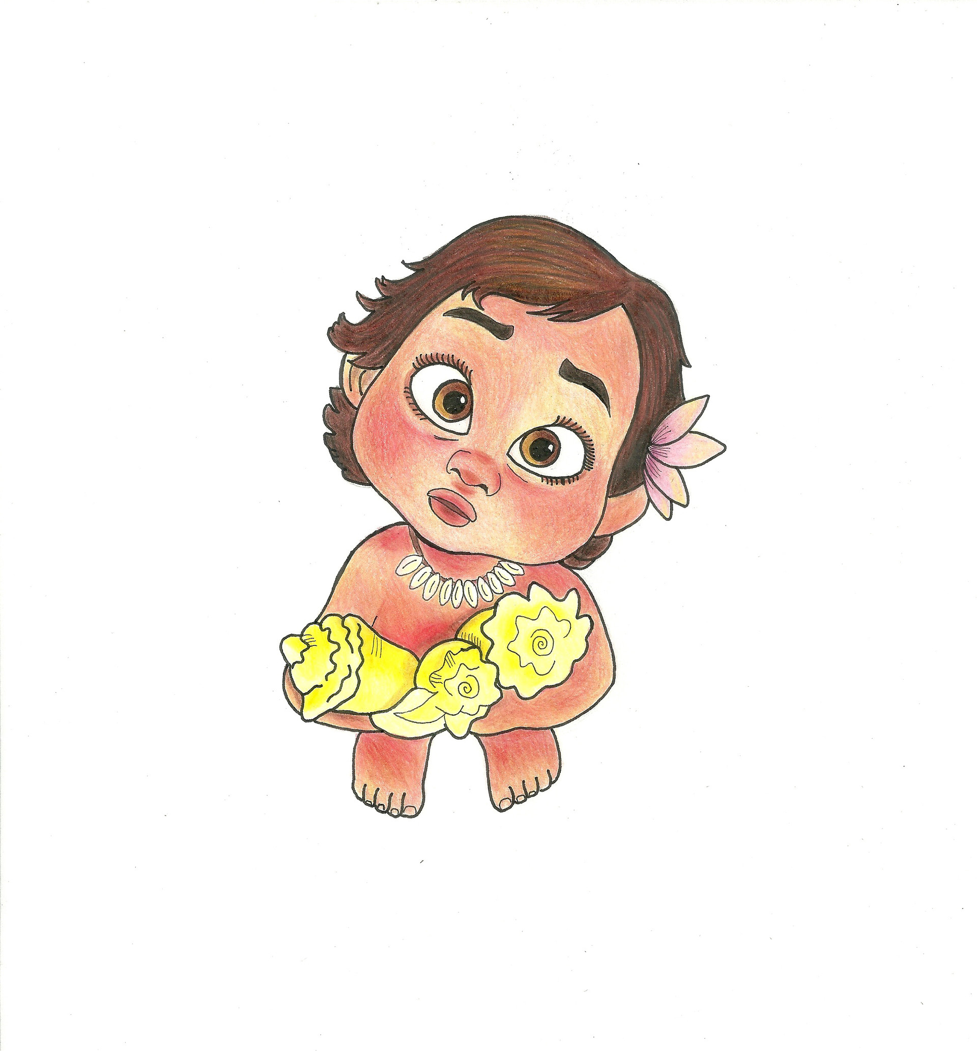 Artstation Moana Baby Angelita Regis Guedes