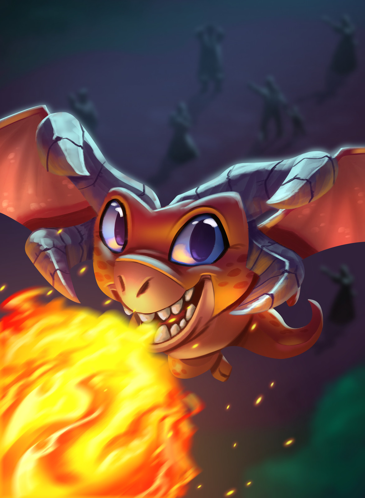 Upperdeck Legendary DXP Card Illustration Nuchi #2