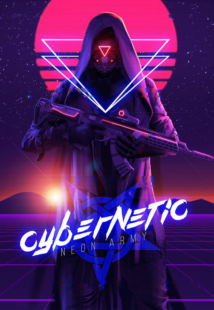ArtStation - Cybernetic Neon Army, Roberto Esparza