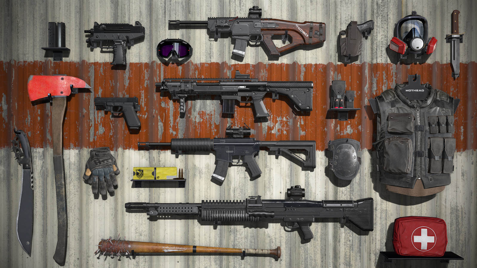 Weapon Wall - Kill Shot Virus