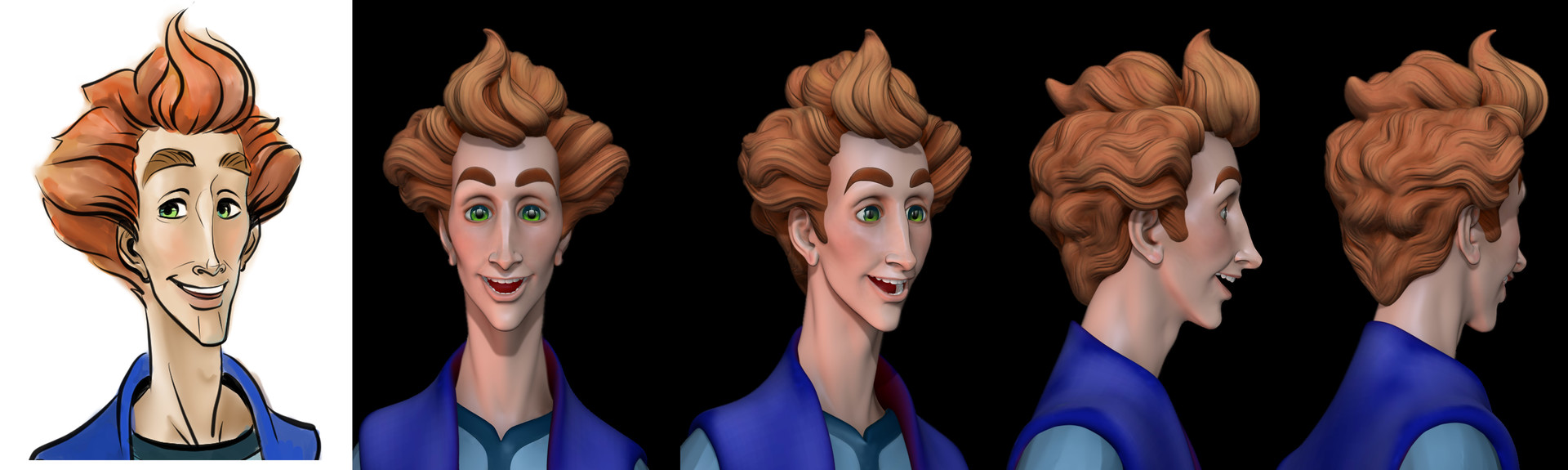 Artstation 2d 3d Character Design Joyce Gavin