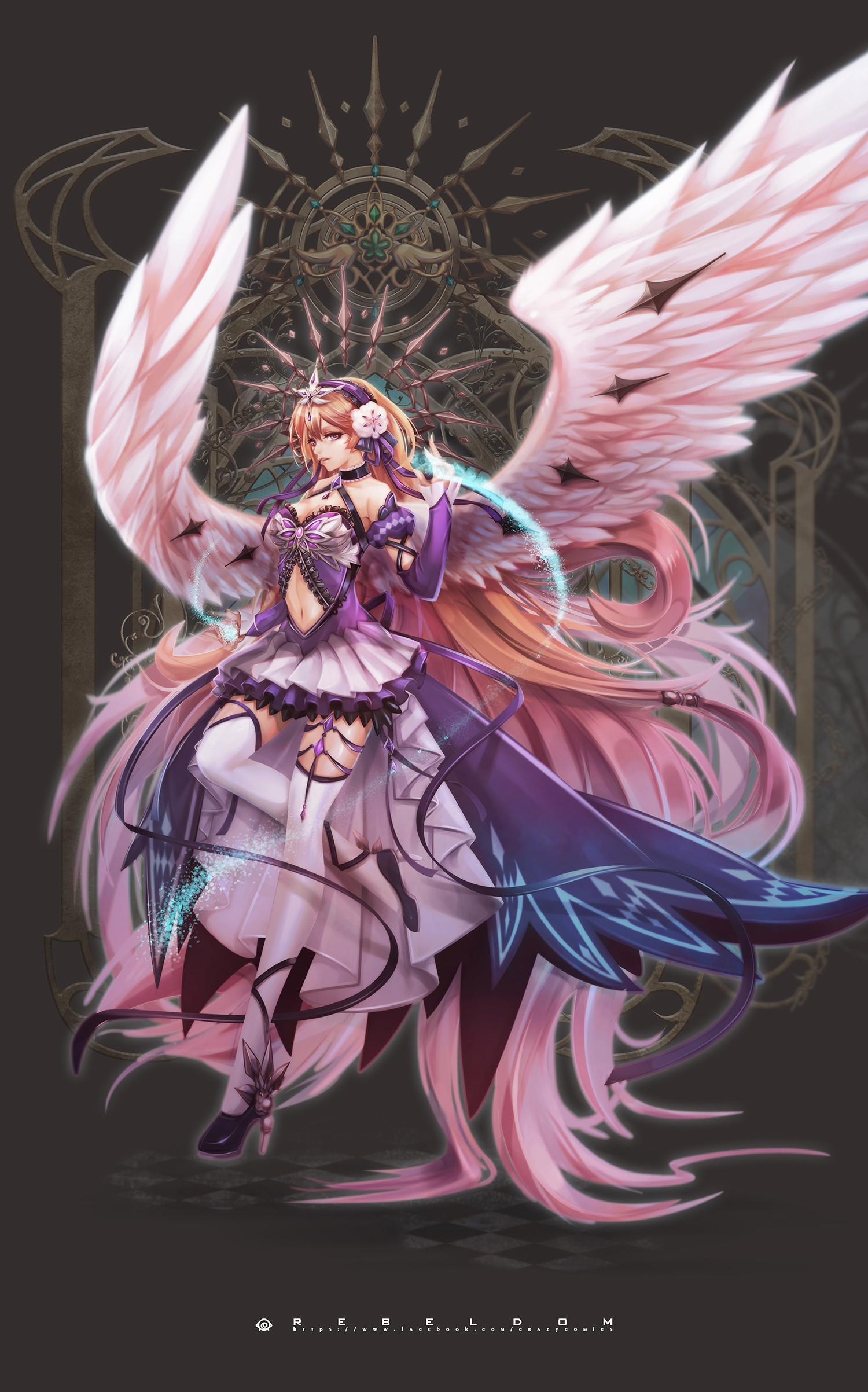 Artstation 星界 王冠 創世女神