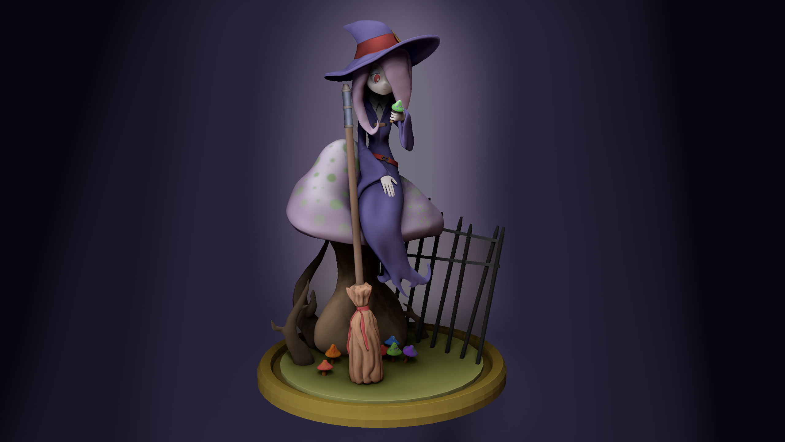 Artstation Little Witch Academia Sucy Manbavaran Sean Wade