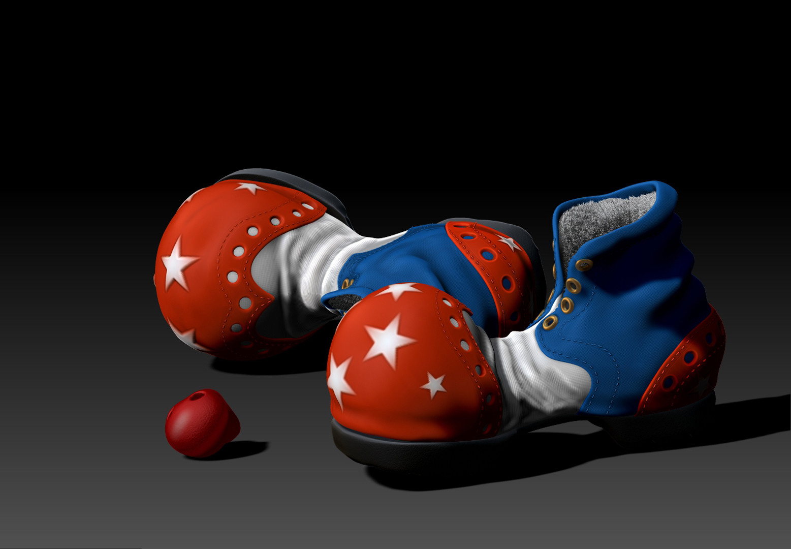ZBrush shoe styling