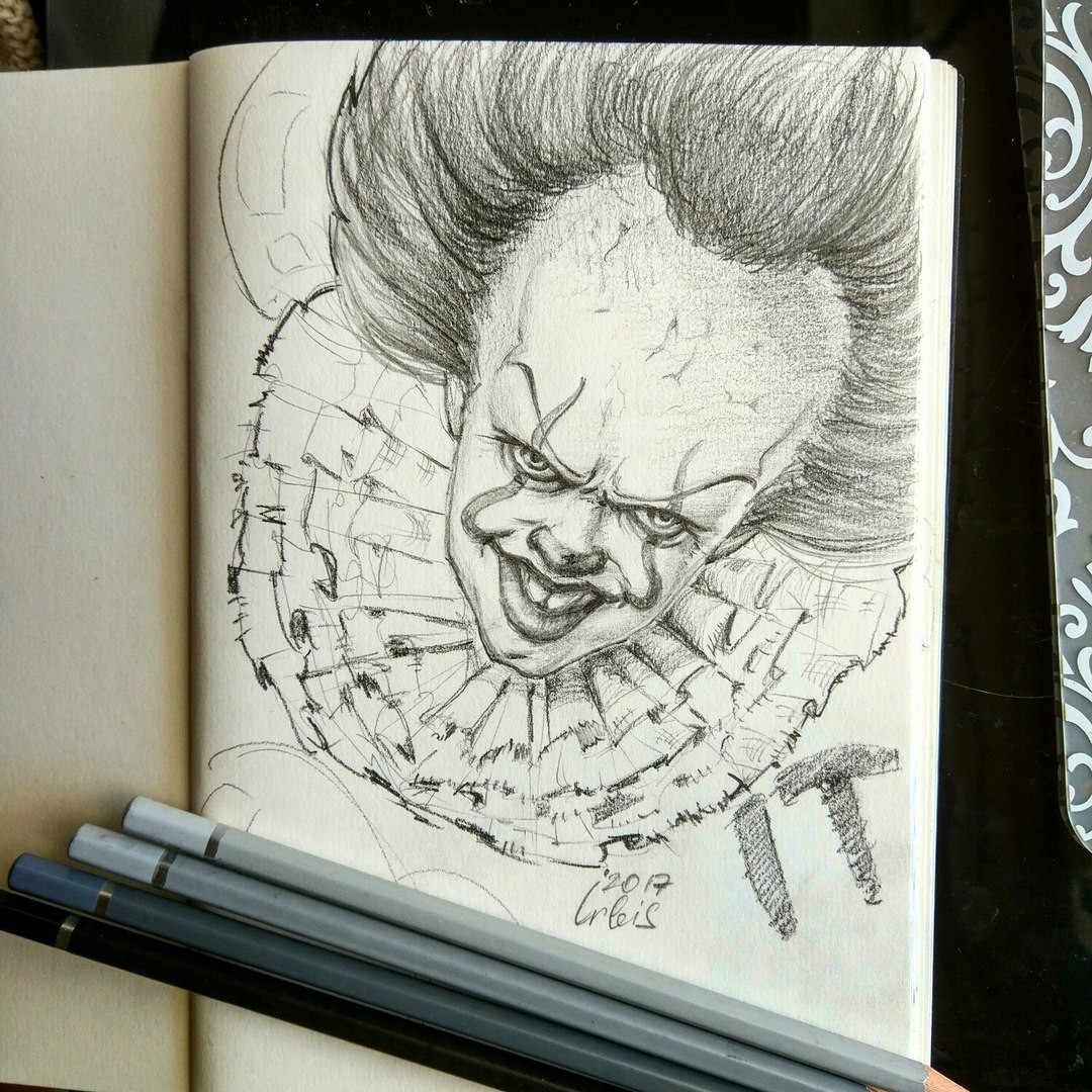 Tatiana Danilenko Pennywise Pencil Drawing This is a subreddit for artists who particularly enjoy drawing and/or are interested in sharing their draw the original pennywise don't waste your time with the new one. tatiana danilenko pennywise pencil