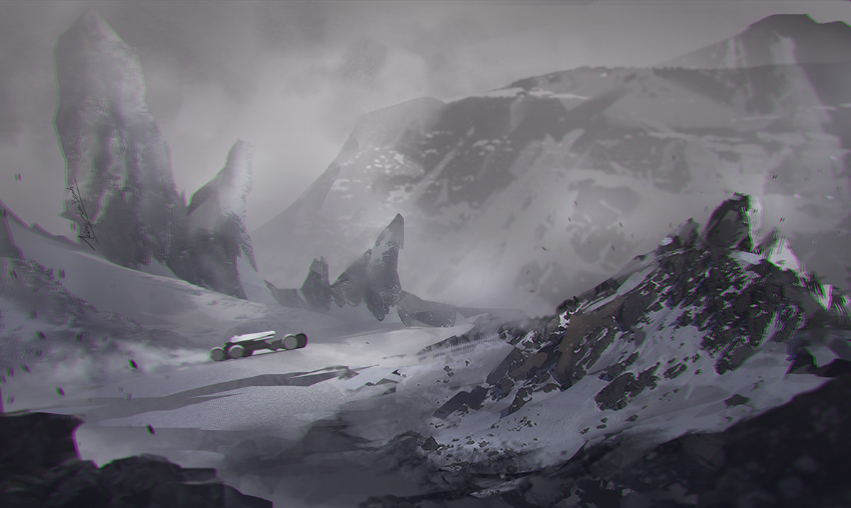 ArtStation - eeeeeeeeem...........mountains