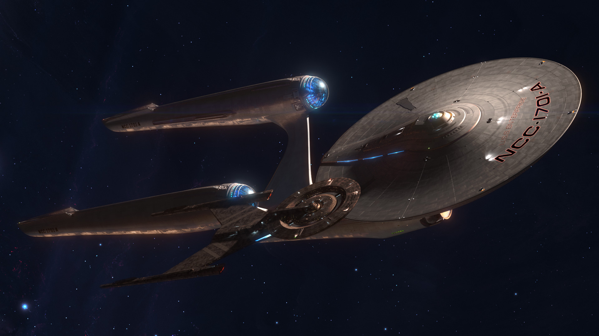 Artstation Uss Enterprise A Meets Uss Discovery Andrew Gavrilov