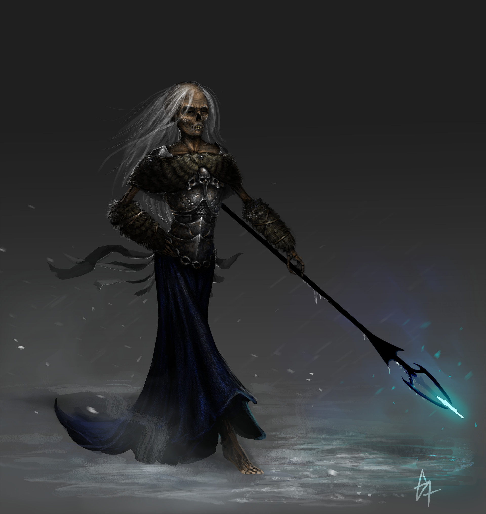 Artstation Ice Lich Gij Arentz
