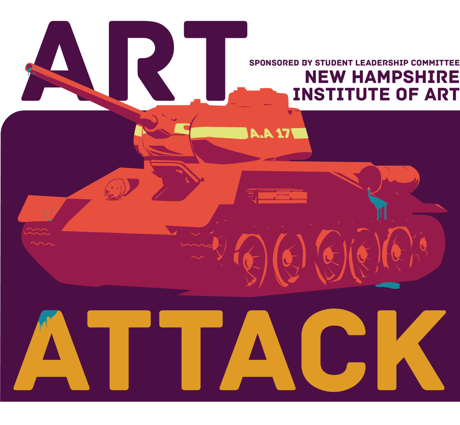 Art Attack 2017 Logo/Banner Design
