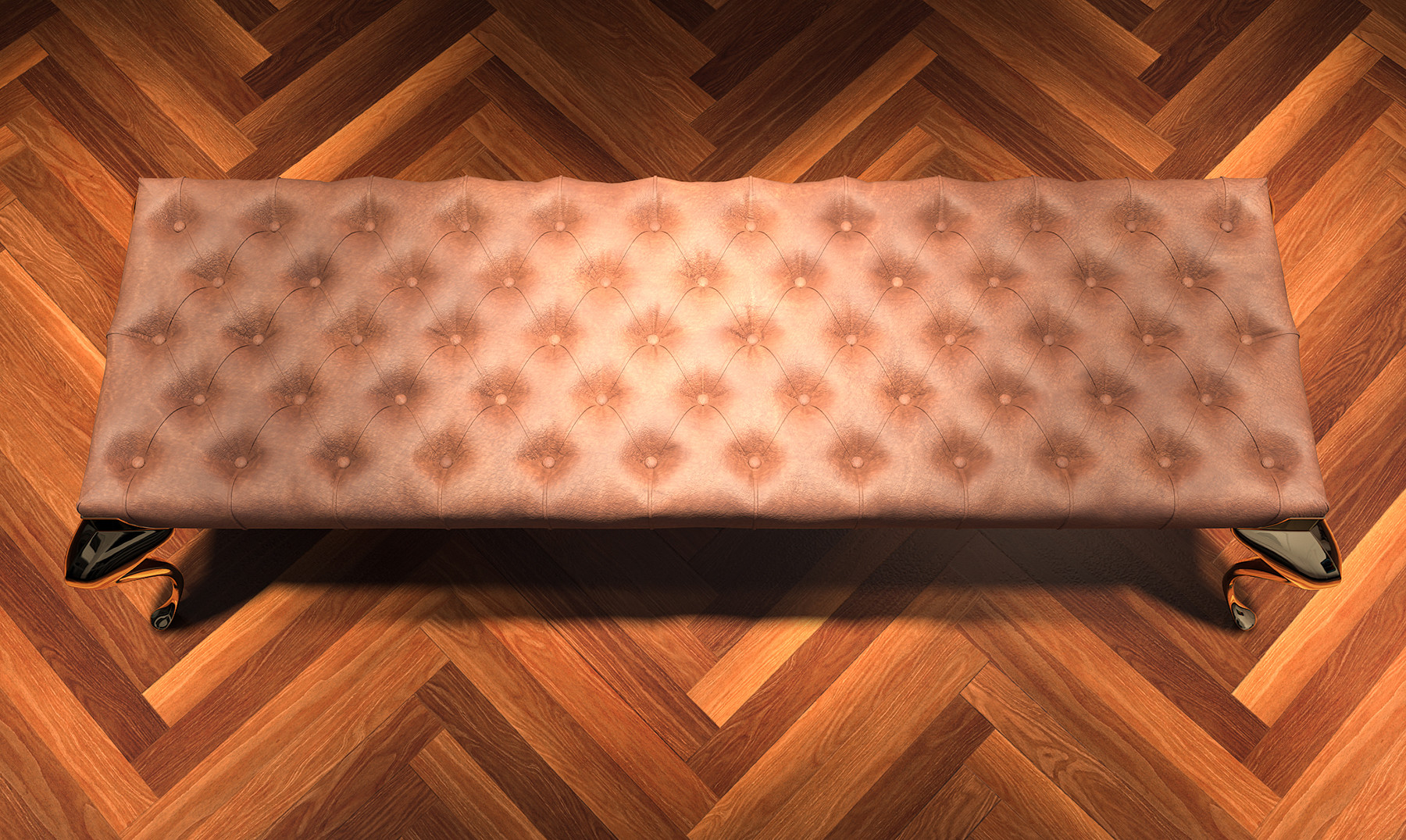 Calvin Ng Bench In An Art Gallery