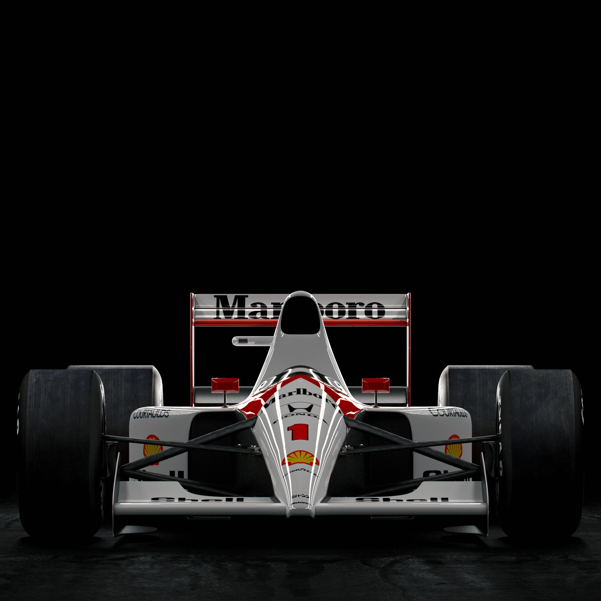 Artstation Ayrton Senna F1 Mclaren Mp4 6