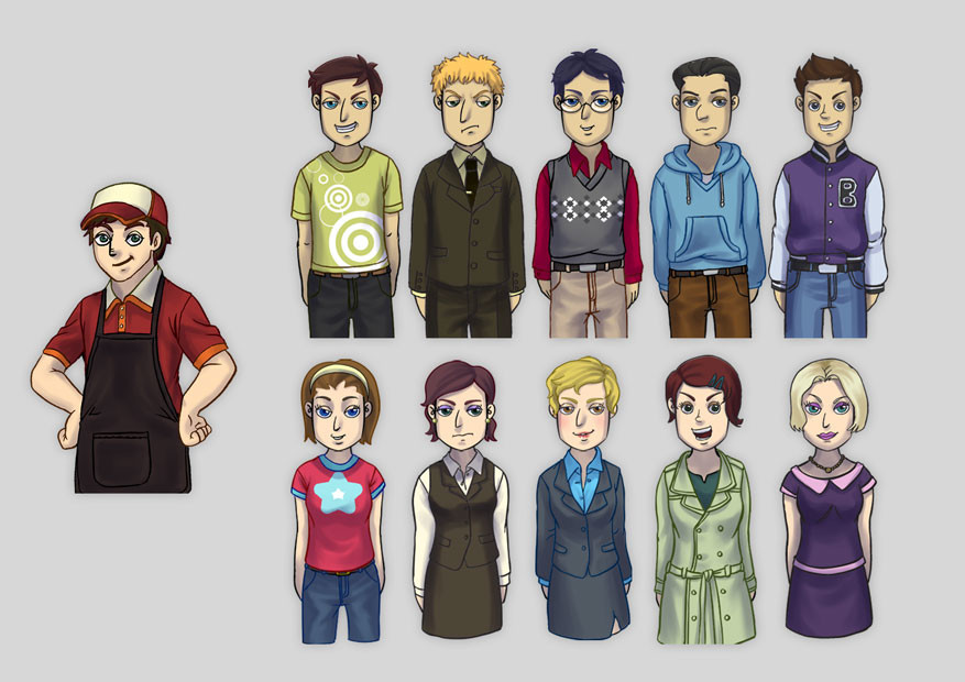 Character sprites