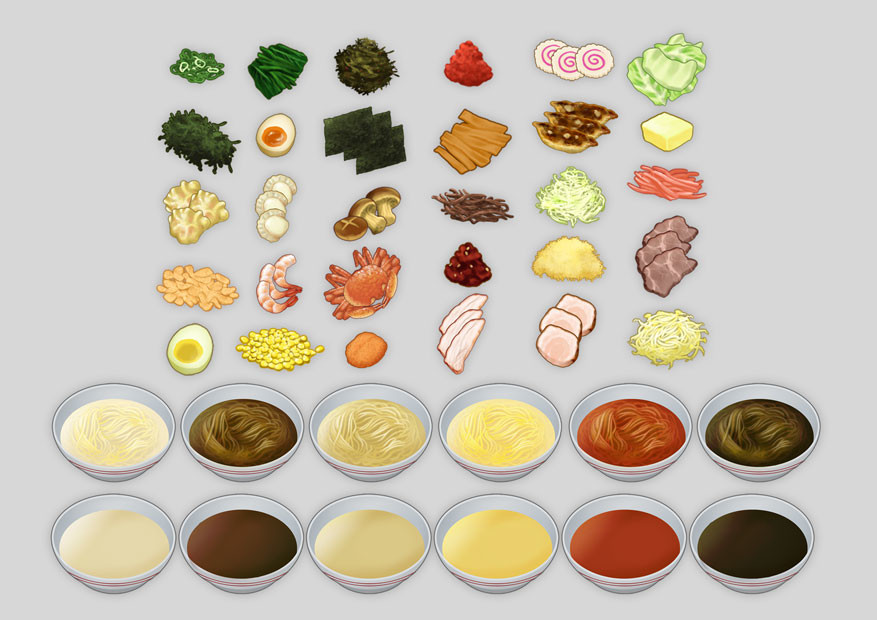 Food sprites