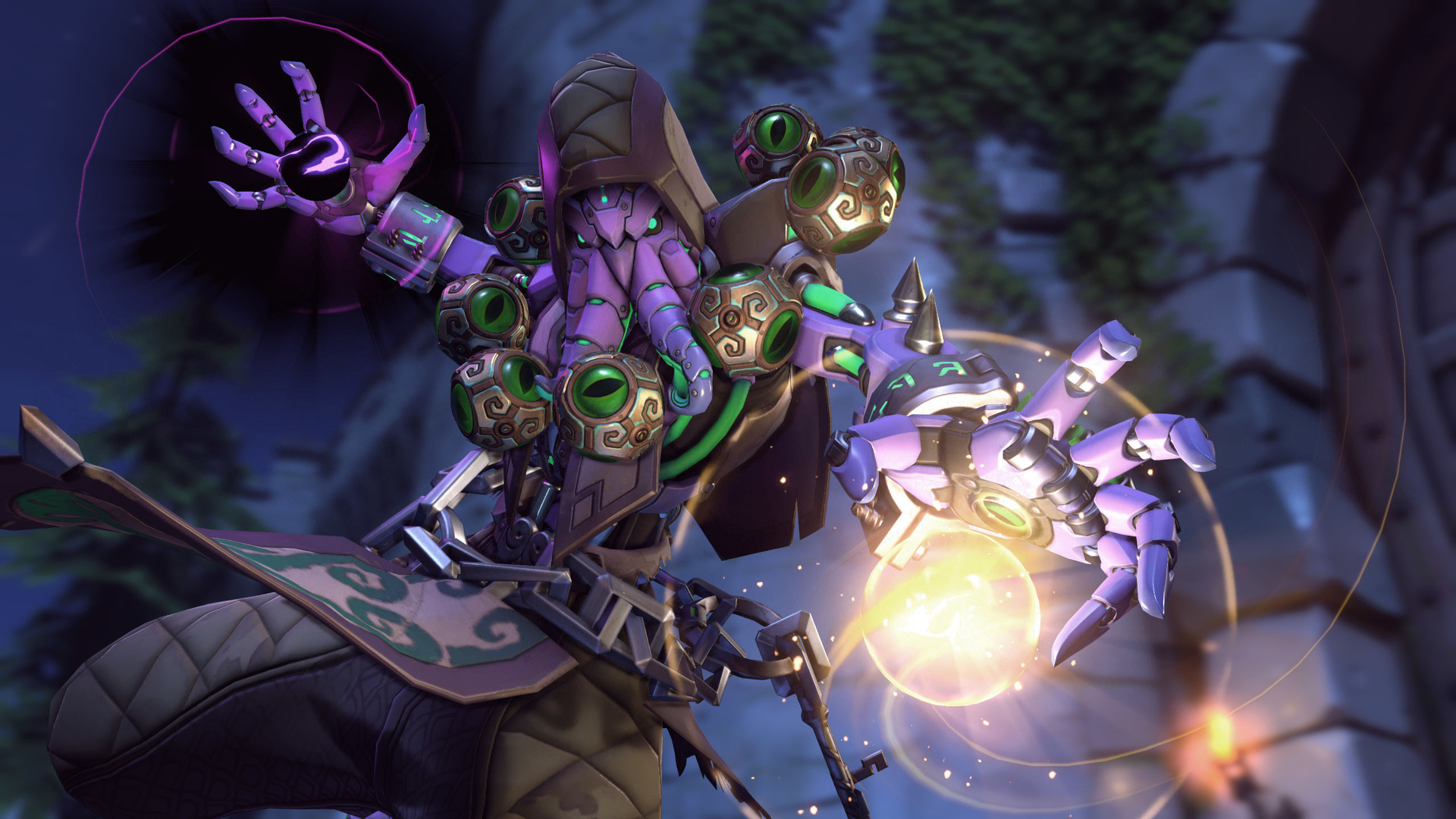 Artstation Overwatch Halloween Terror 2017 Cultist Zenyatta