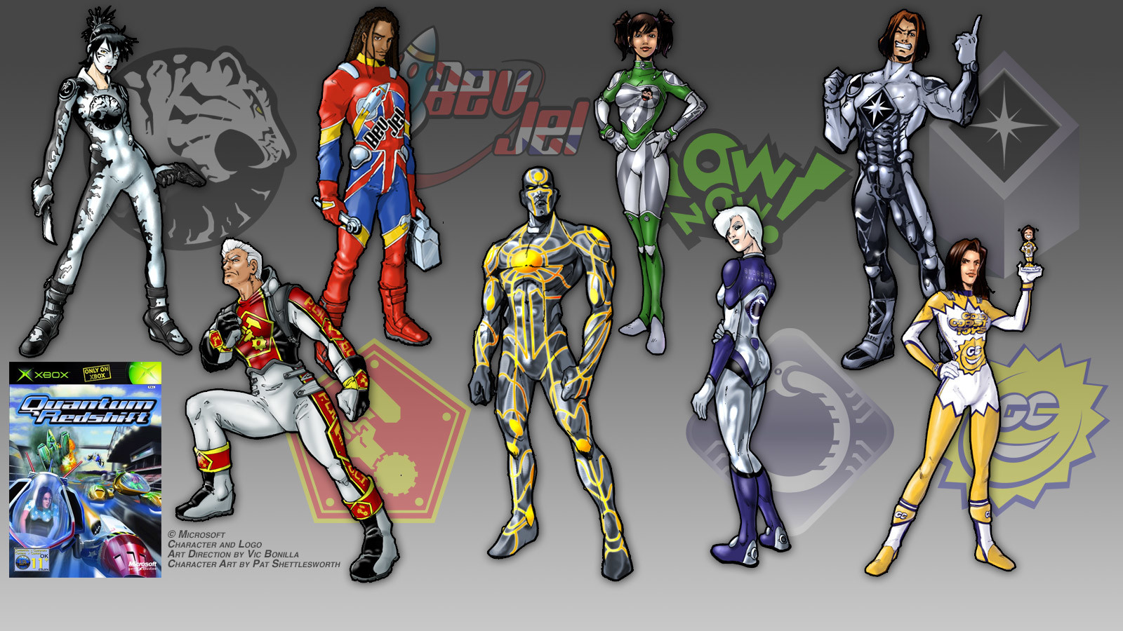Art Directed the characters for the Xbox title Quantum Redshift