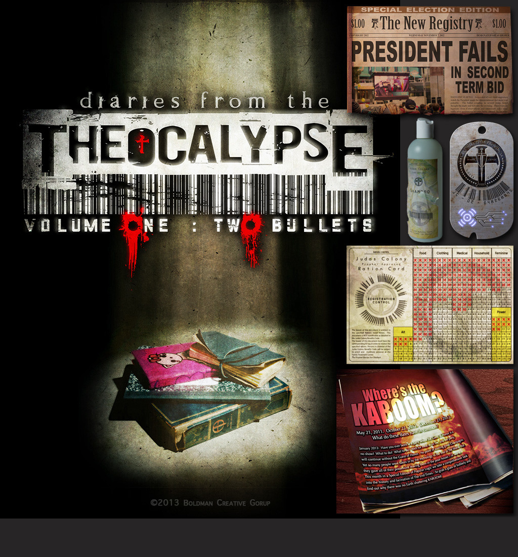 Art directed the visual style for the Intellectual Property "Theocalypse"