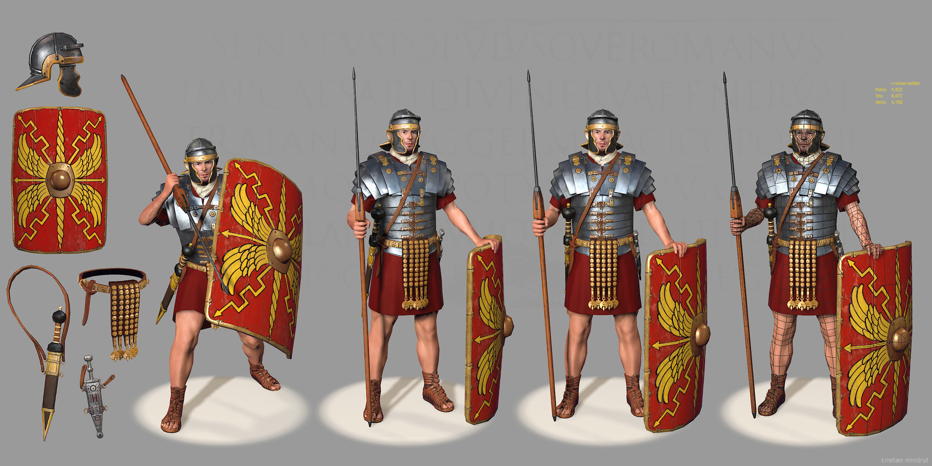 Model cheap roman soldiers