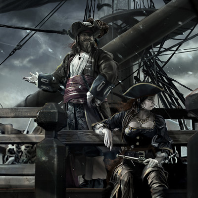 David benzal pirates ship alt