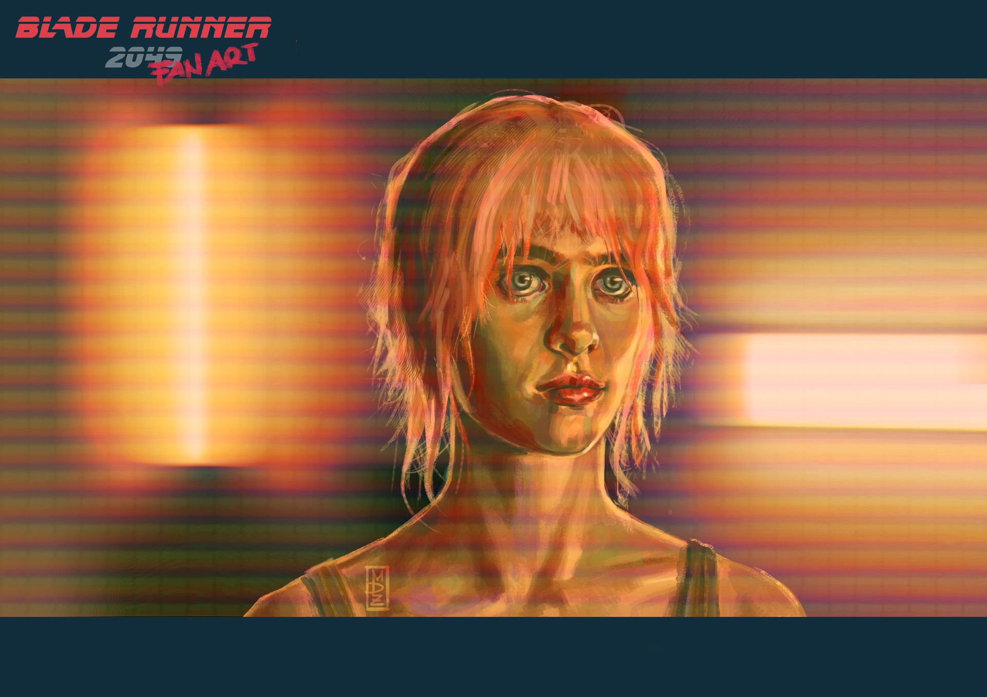 Artstation Blade Runner 2049 Do Androids Dream Of Love Marta Duda Zarczynska