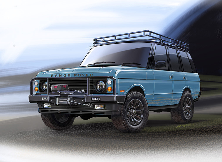 Bruce Kaiser East Coast Defender Range Rover Classic upgrade