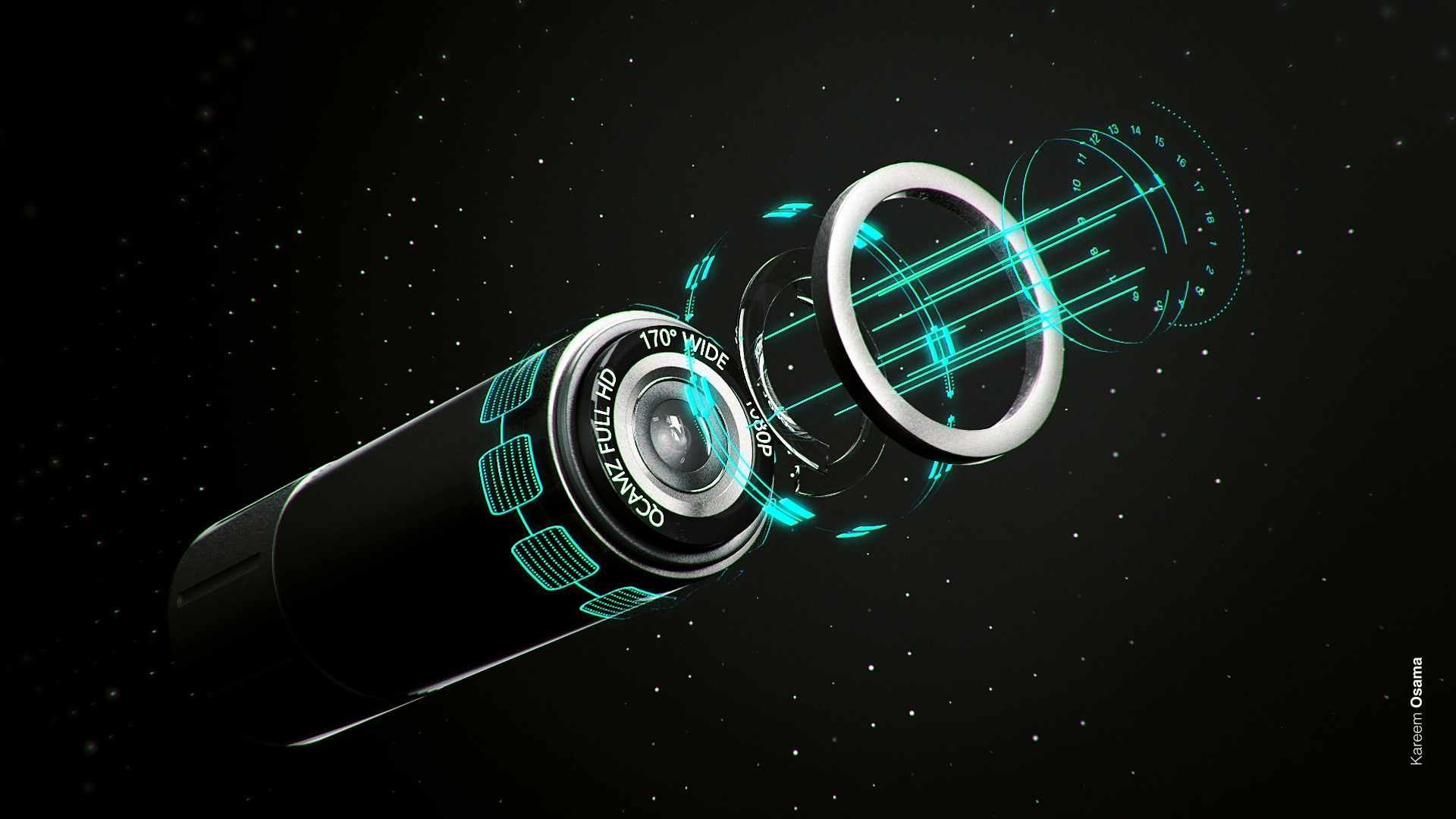 ArtStation Lipstick HD camera