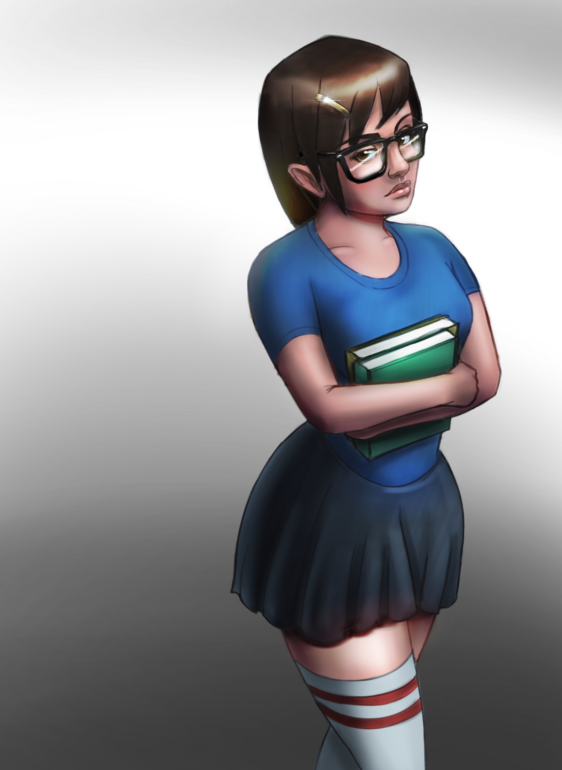 Artstation Tina Belcher Ollie Keable