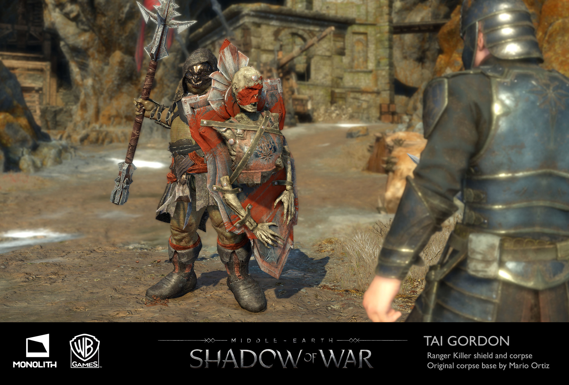 Tai Gordon Shadow Of War Gondorian Shield And Ranger Killer