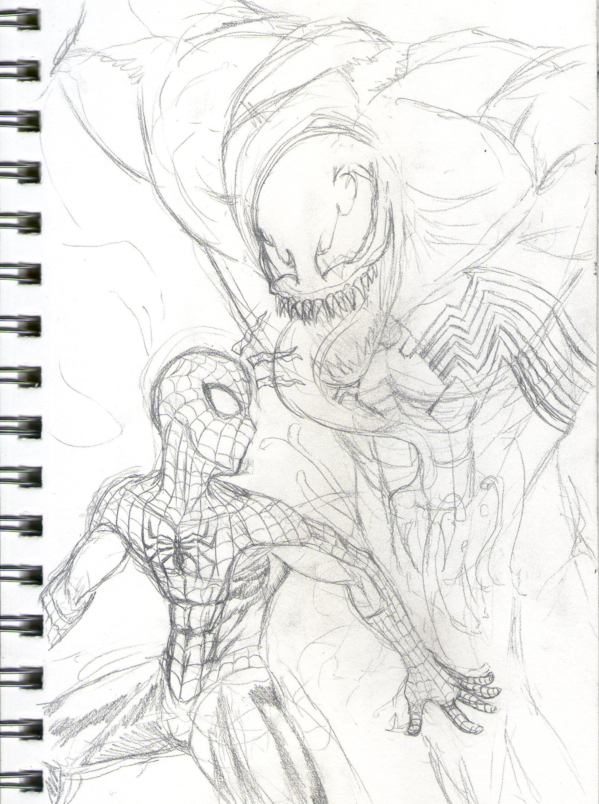 How to Draw Spiderman and Venom Sadly this week a great man called Stan   by Christopher Banks  PassionDig  Medium
