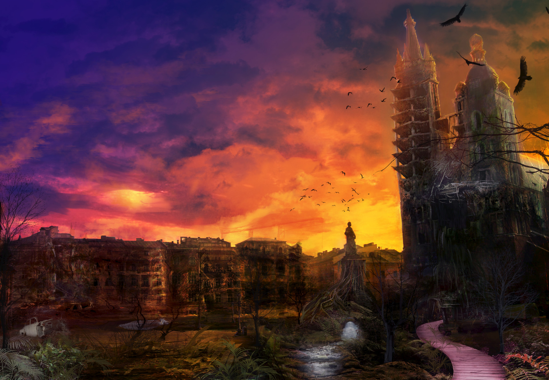 Piotr Czernichowski Post Apocalyptic Cracow