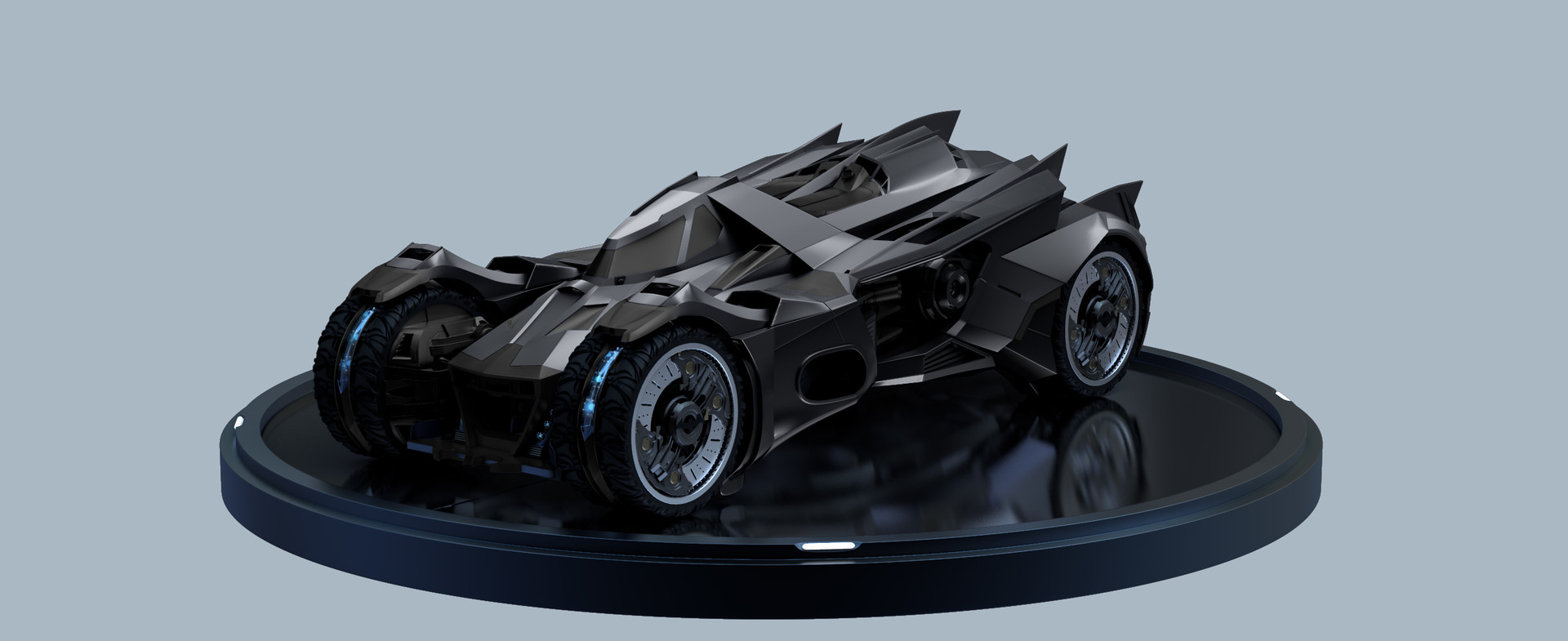 ArtStation - Batmobile Arkham Knight - Fan Art