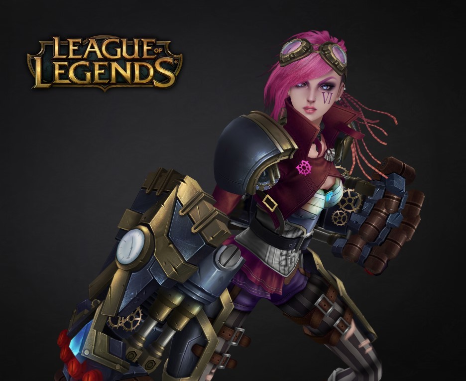 Artstation League Of Legends Vi Sihwa Lee