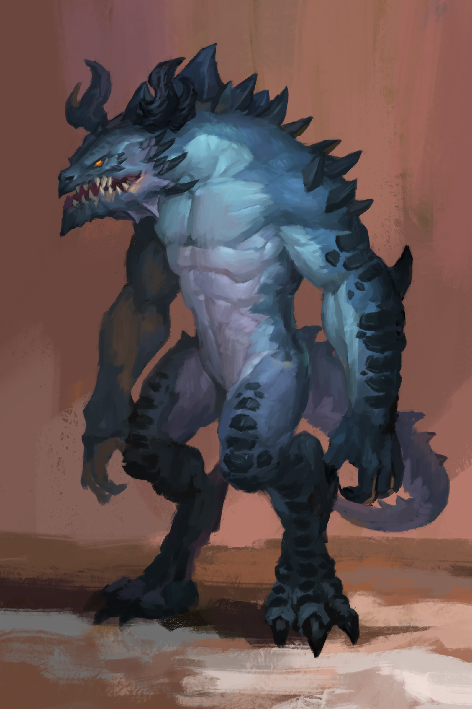 ArtStation Dragon Man