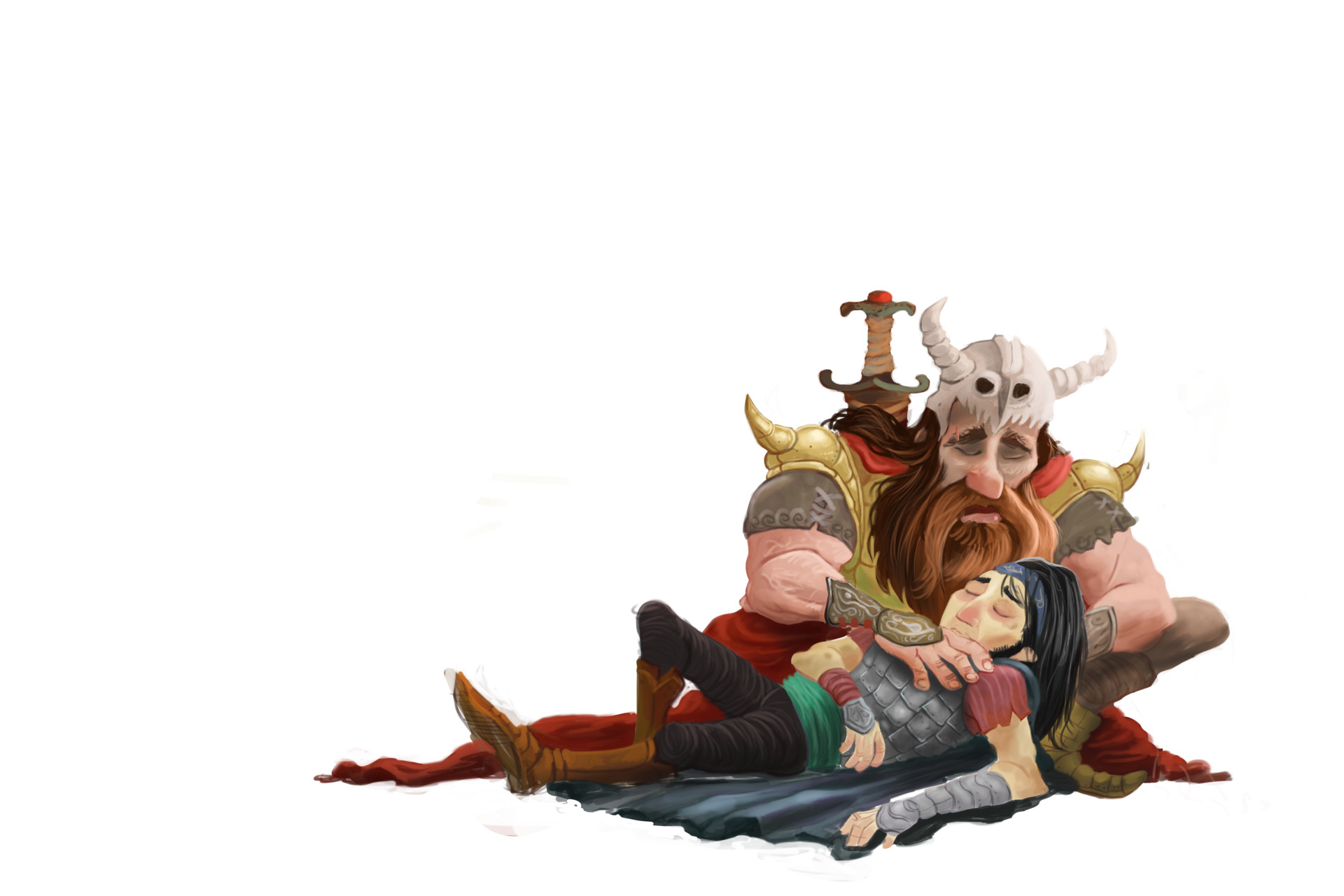 Artstation Rostam And Sohrab Al Tajino