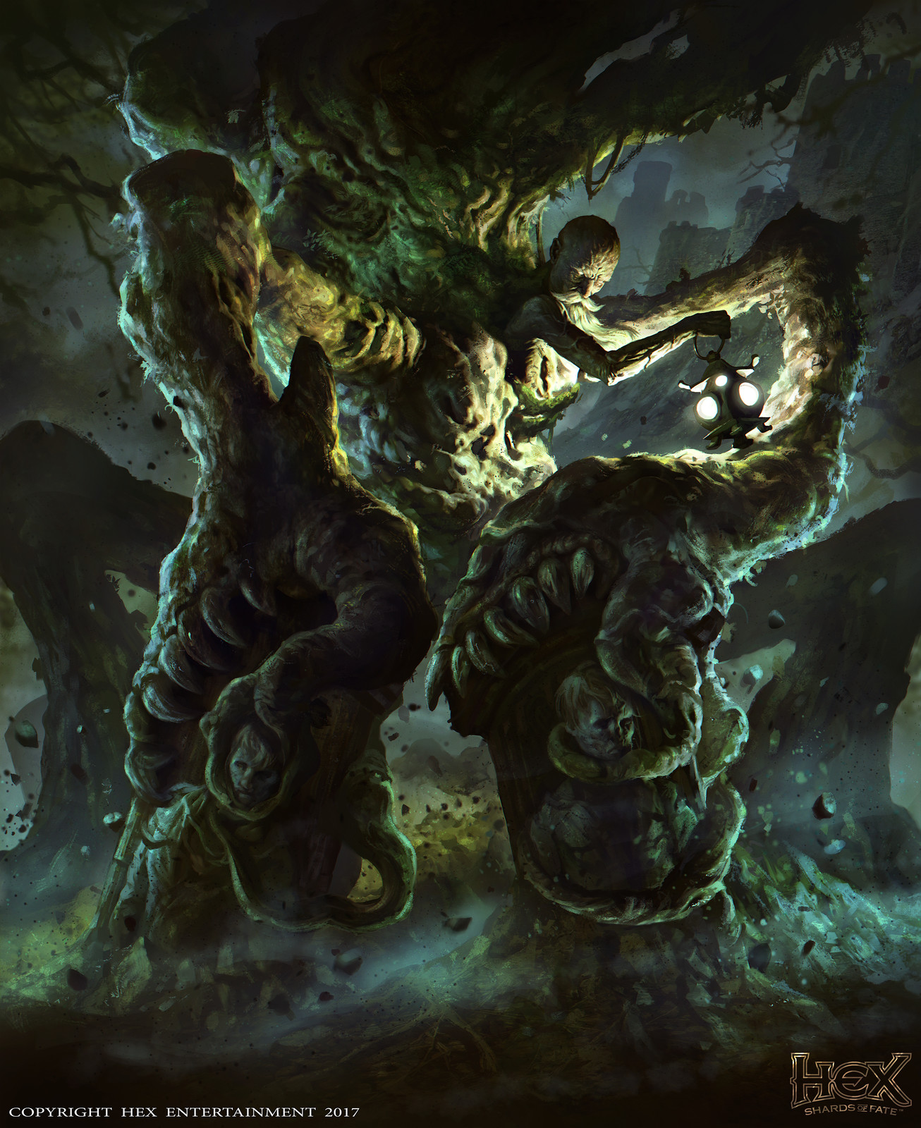 Finalized card illustration